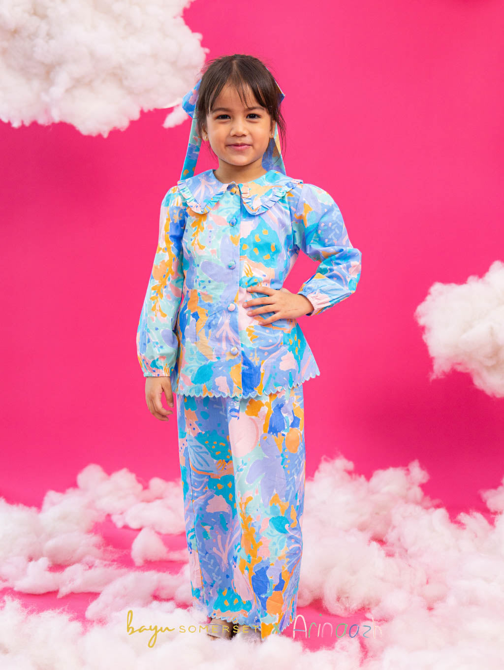 KIDS Lapel Mini Kebaya - Esmerelda