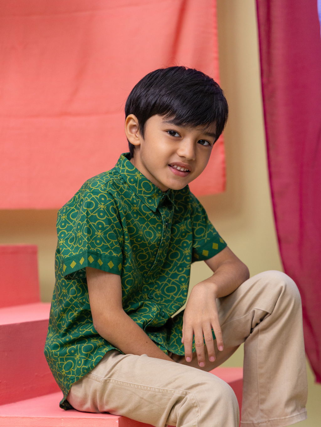 KIDS Basil Shirt - Fernanda
