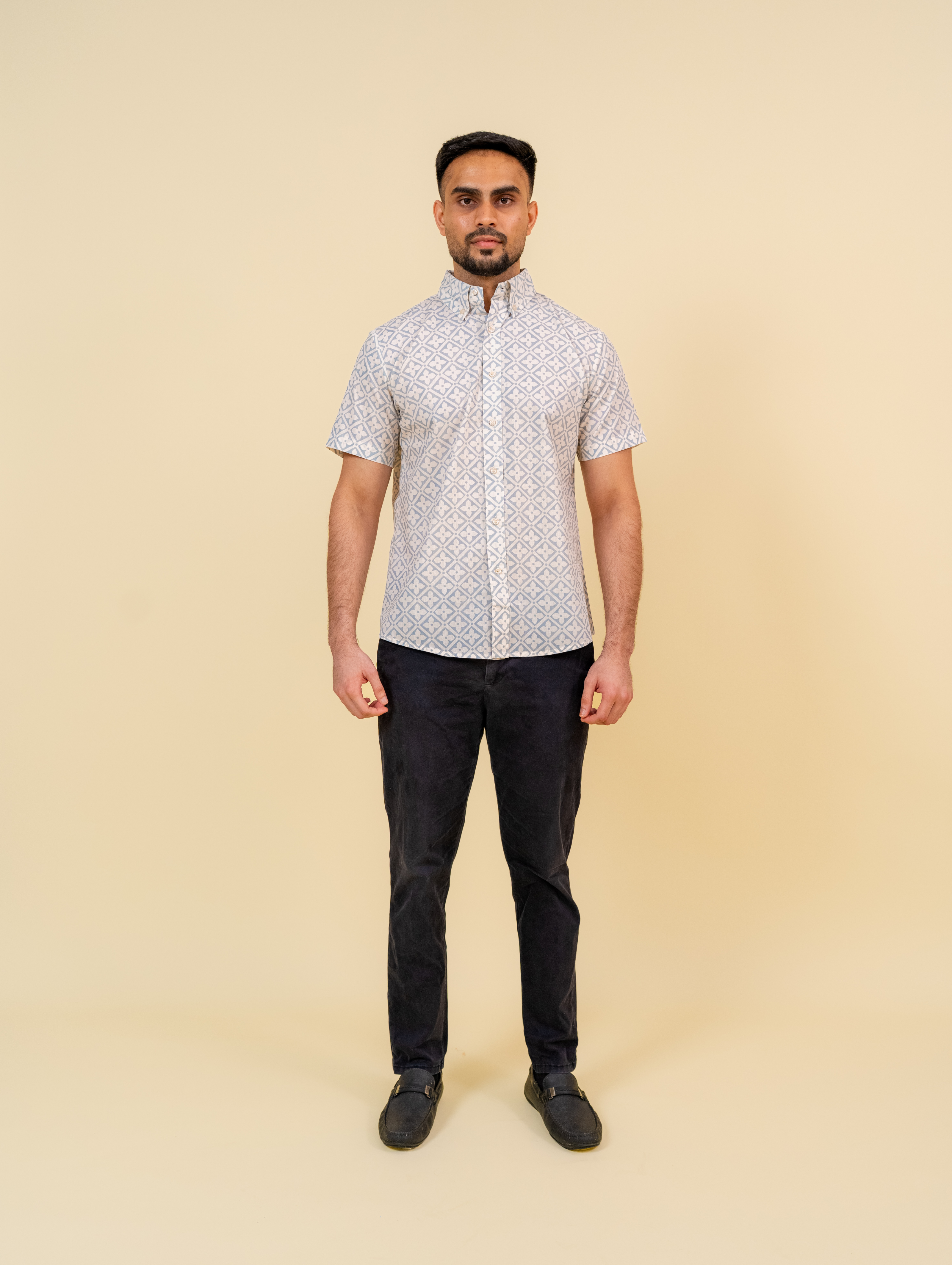 Basil Shirt - Natura in Cream