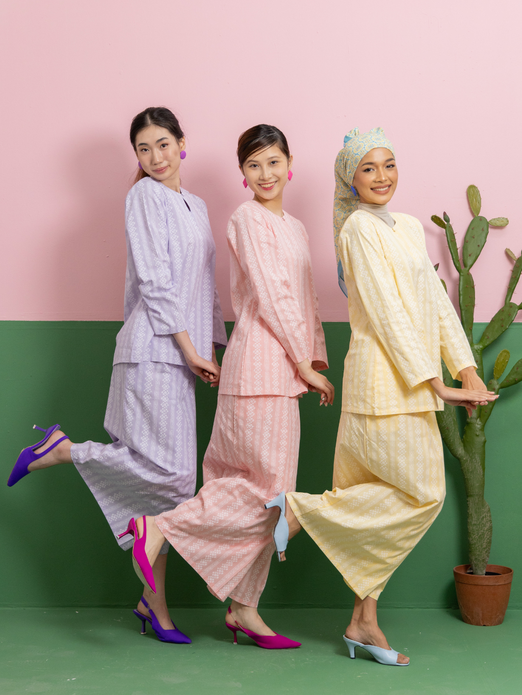 Mandisa Kurung in Yellow