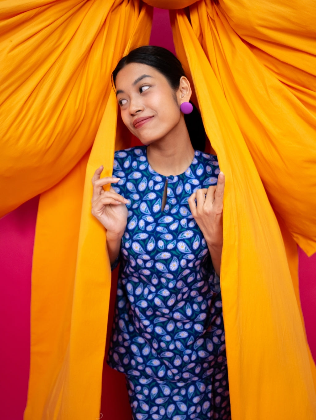Koa Kurung in Blue