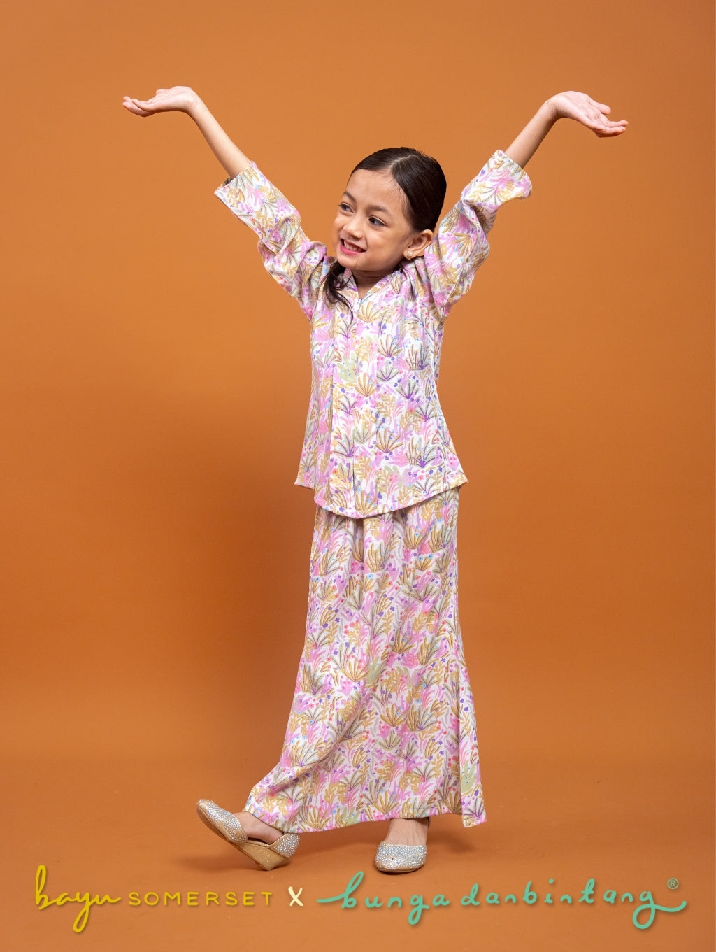 KIDS Kebaya in Indah Lilac