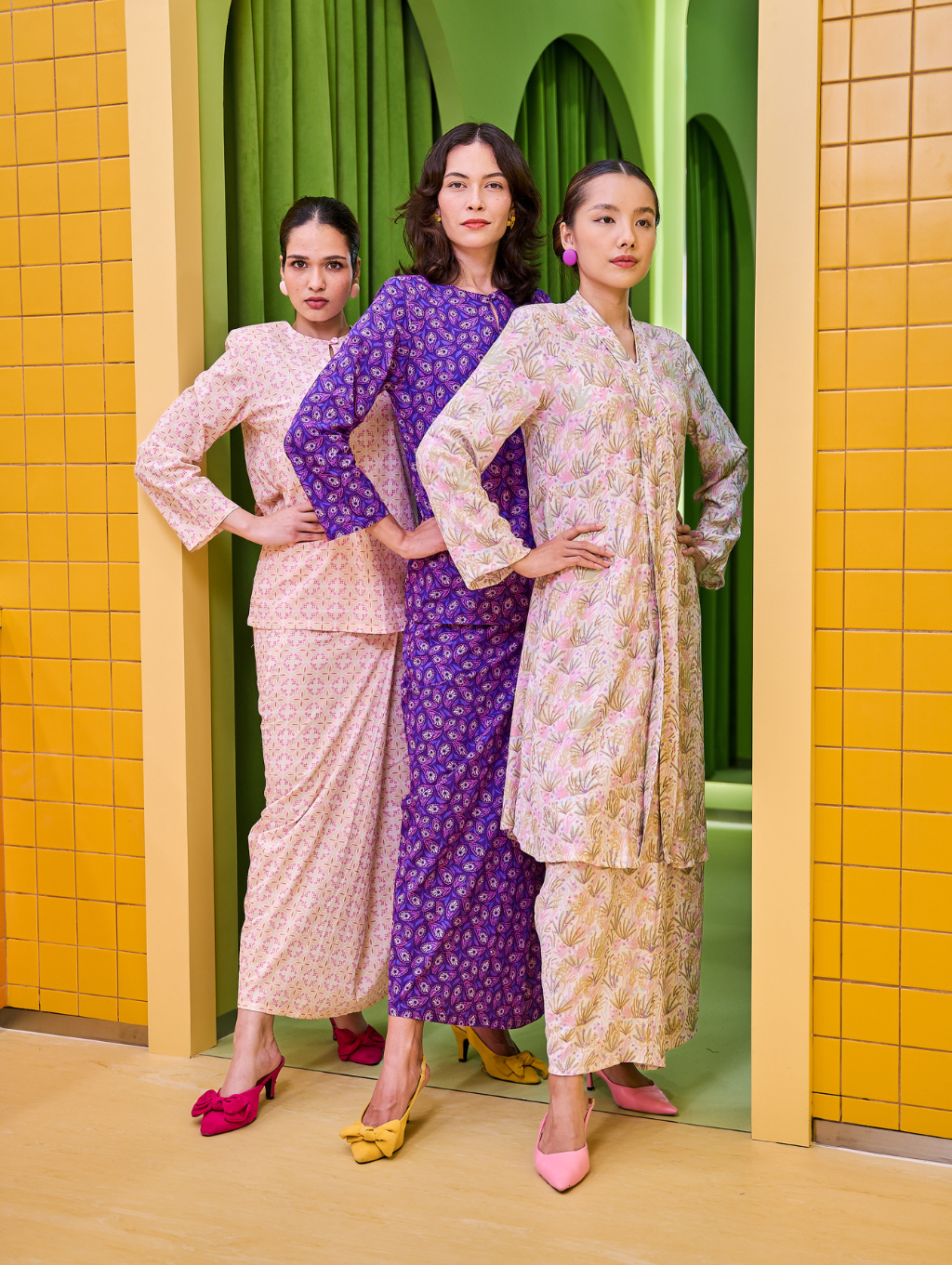 Koa Kurung in Purple