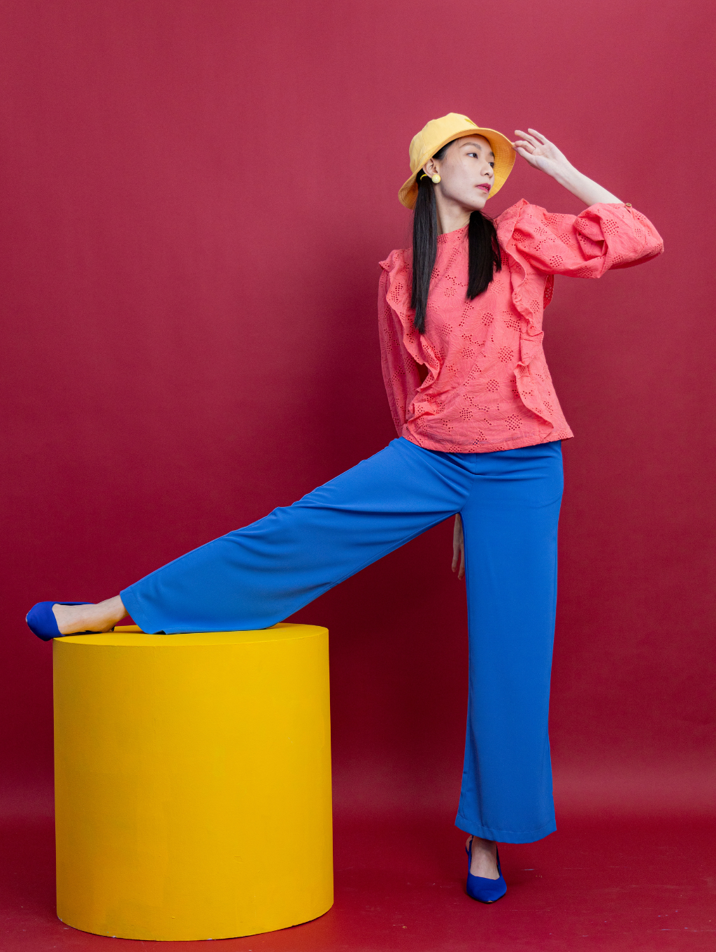 Ruby Trousers - Blue