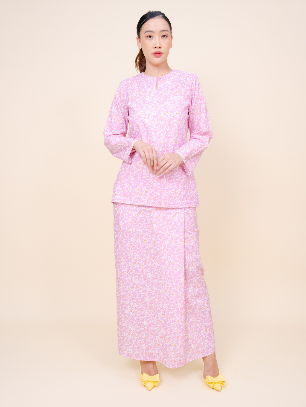 (DEFECT ITEM) Clara Kurung in Pink