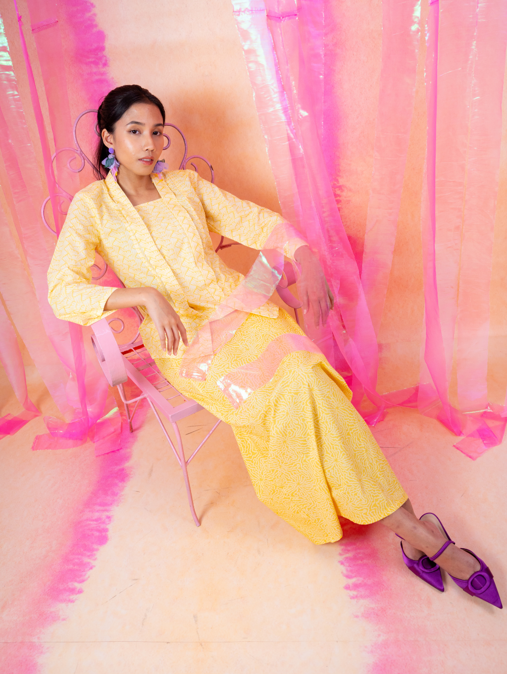 Agnes Kotabaru Kebaya - Delia Yellow