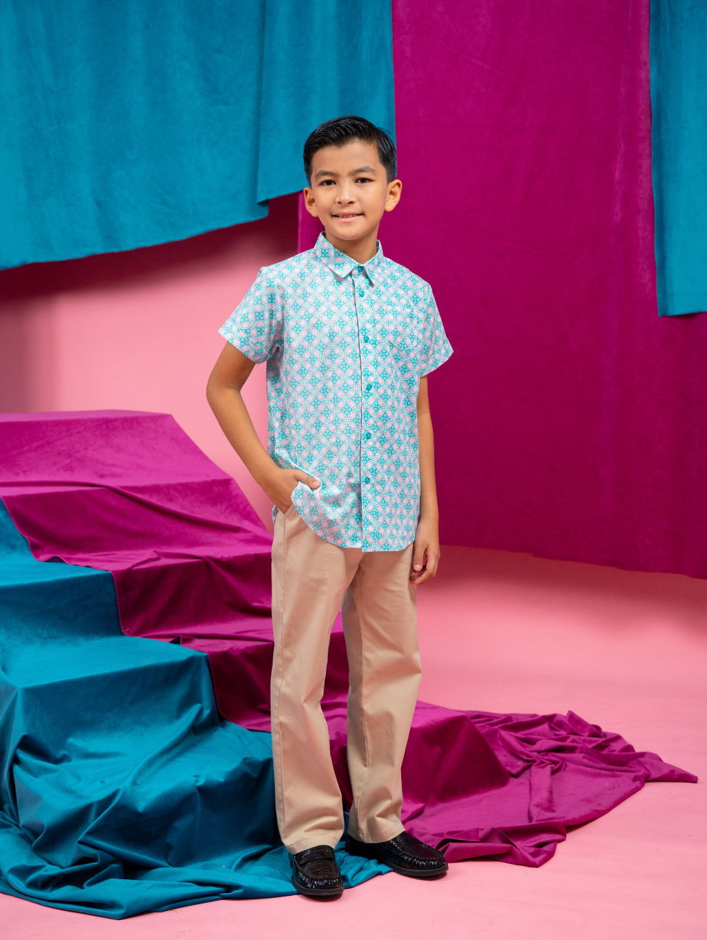 KIDS Basil Shirt - Ratna