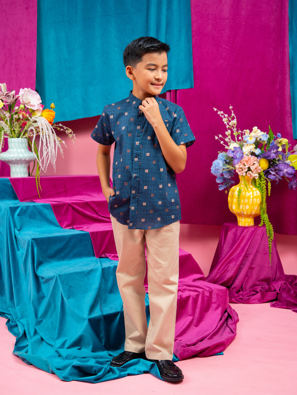 KIDS Basil Shirt - Selene