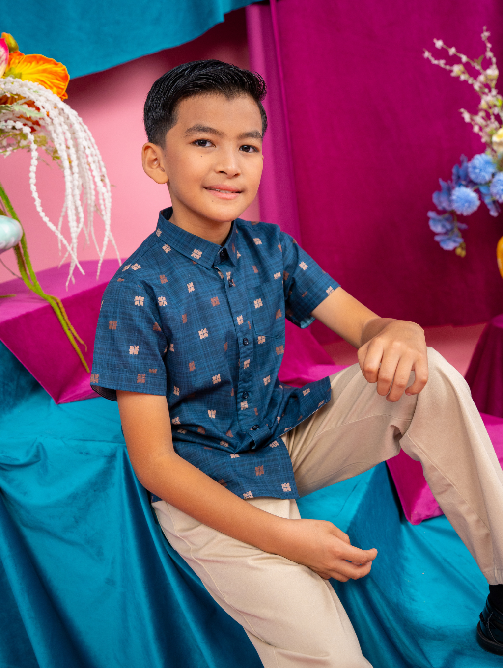 KIDS Basil Shirt - Selene