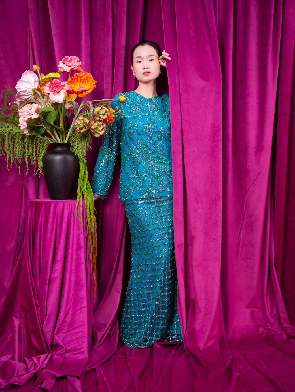 Teal blue