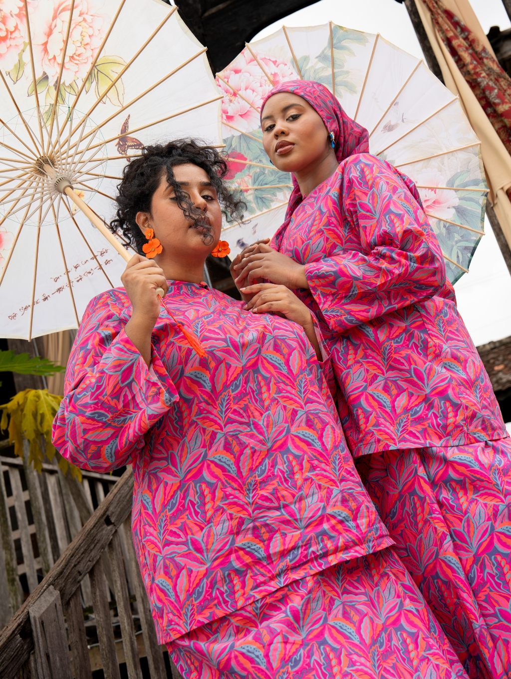 Mora Kurung - Pink