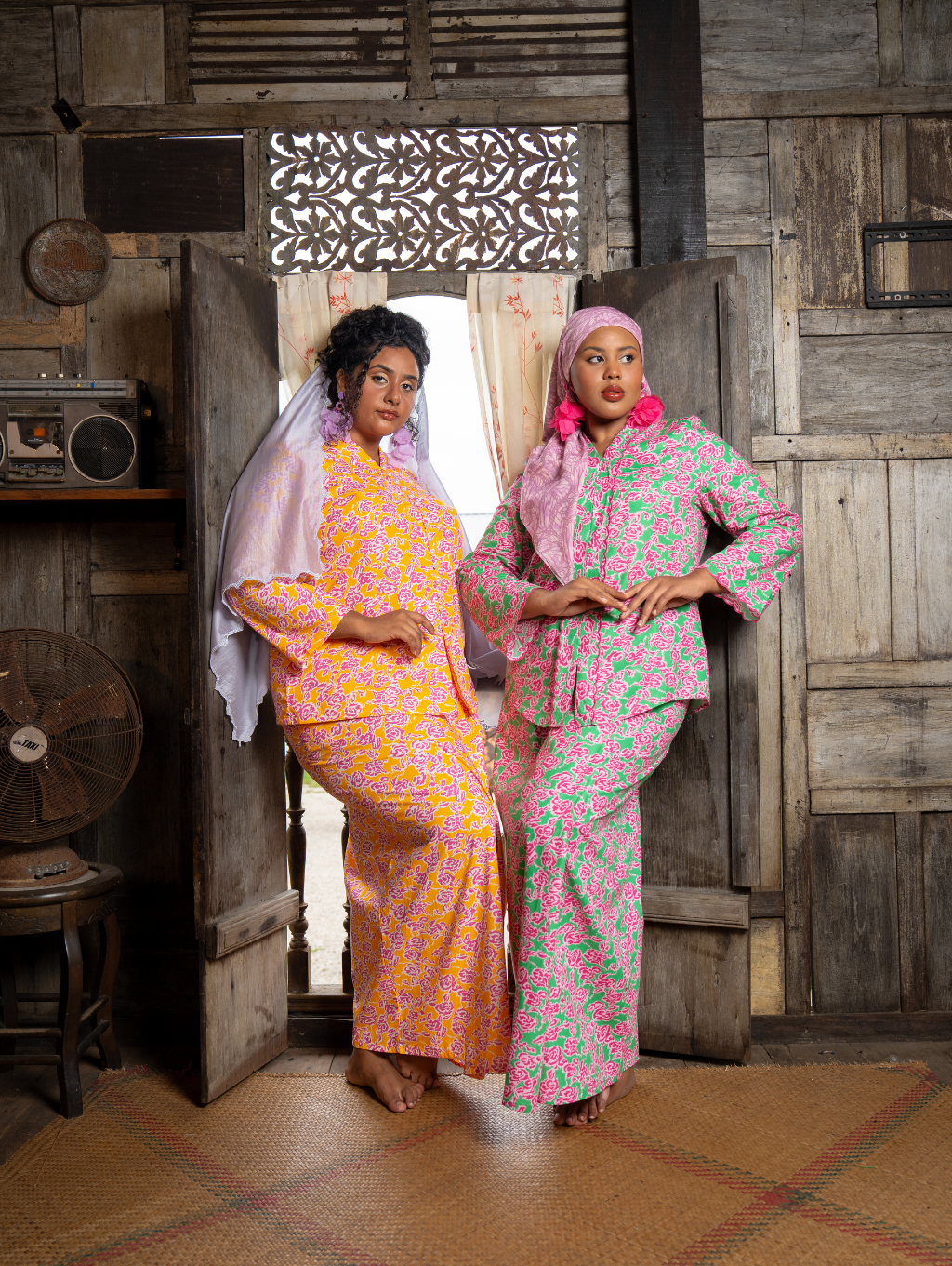 Elora Kebaya - Cloverly Green