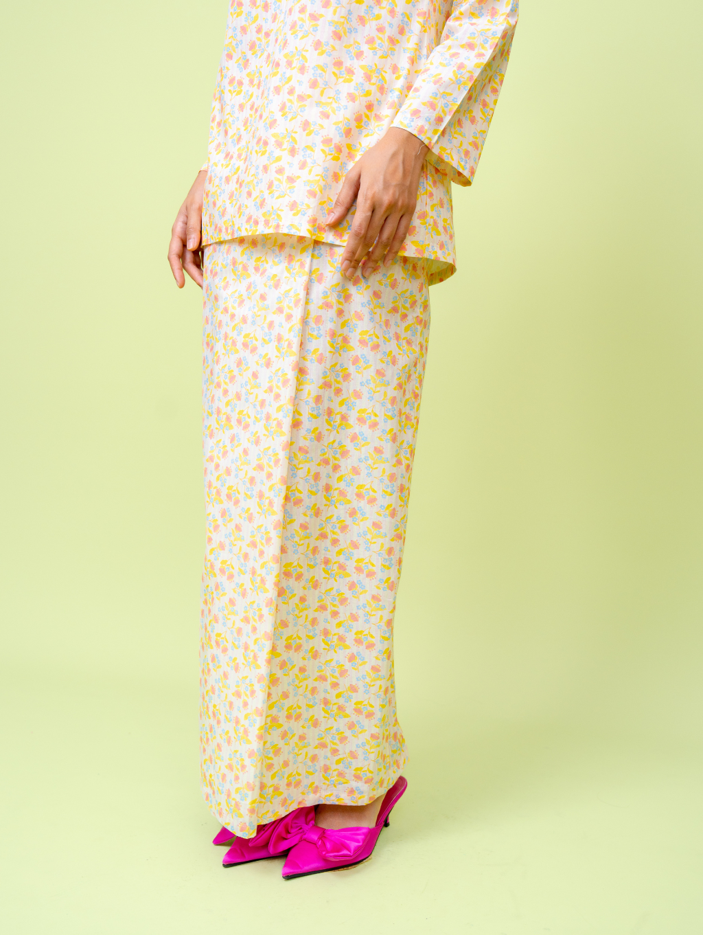 Cotton Candy Kurung