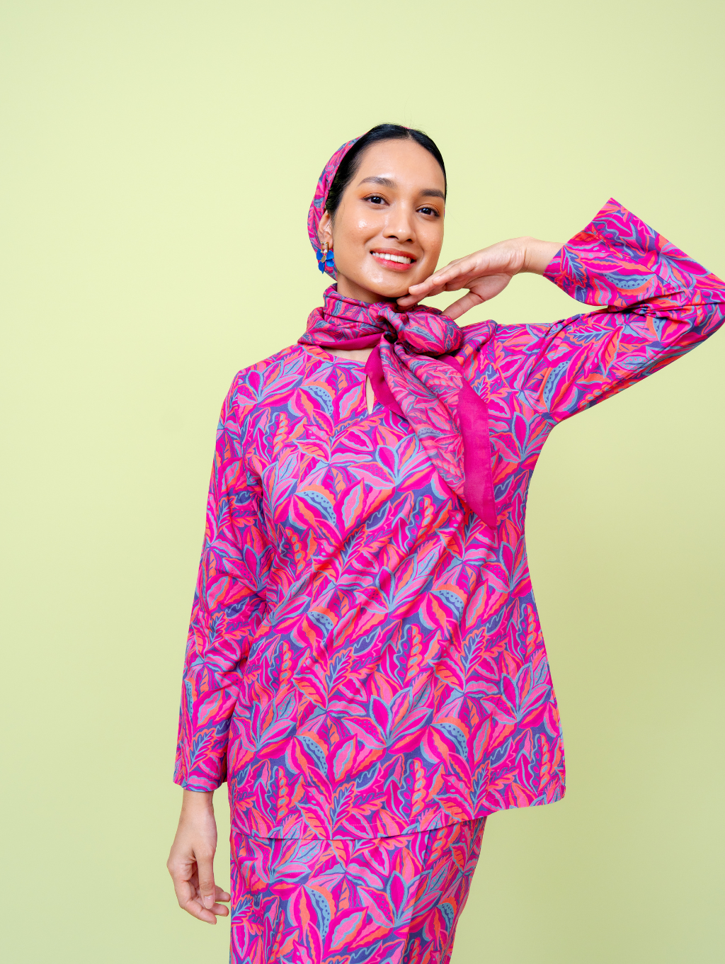 Mora Kurung - Pink