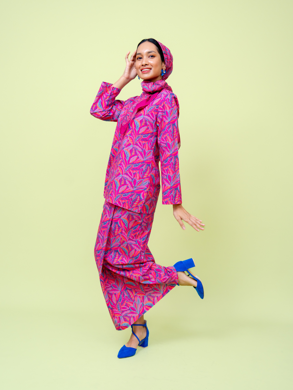 Mora Kurung - Pink