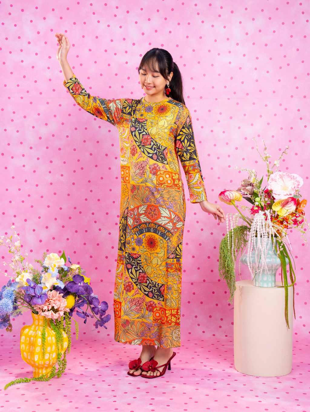 Rumi Long Dress - Elysia