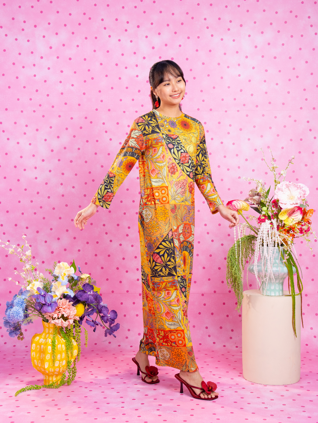 Rumi Long Dress - Elysia