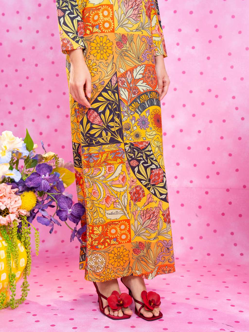 Rumi Long Dress - Elysia