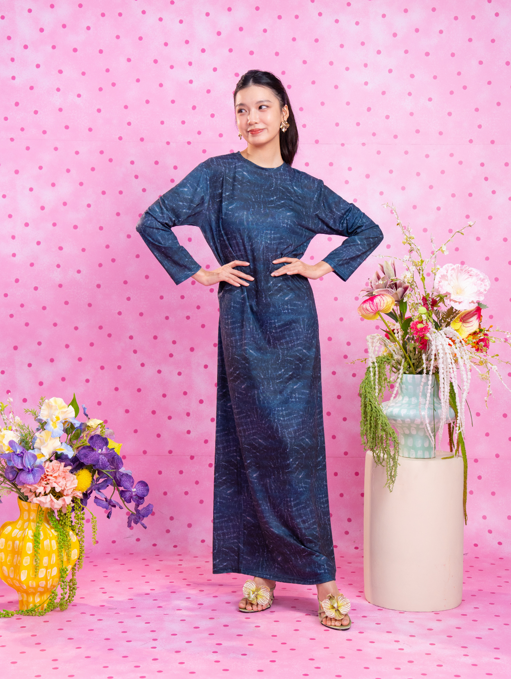 (DEFECT ITEM) Rumi Long Dress - Isla