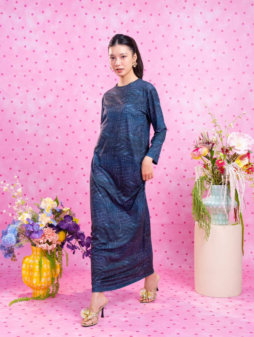 (DEFECT ITEM) Rumi Long Dress - Isla