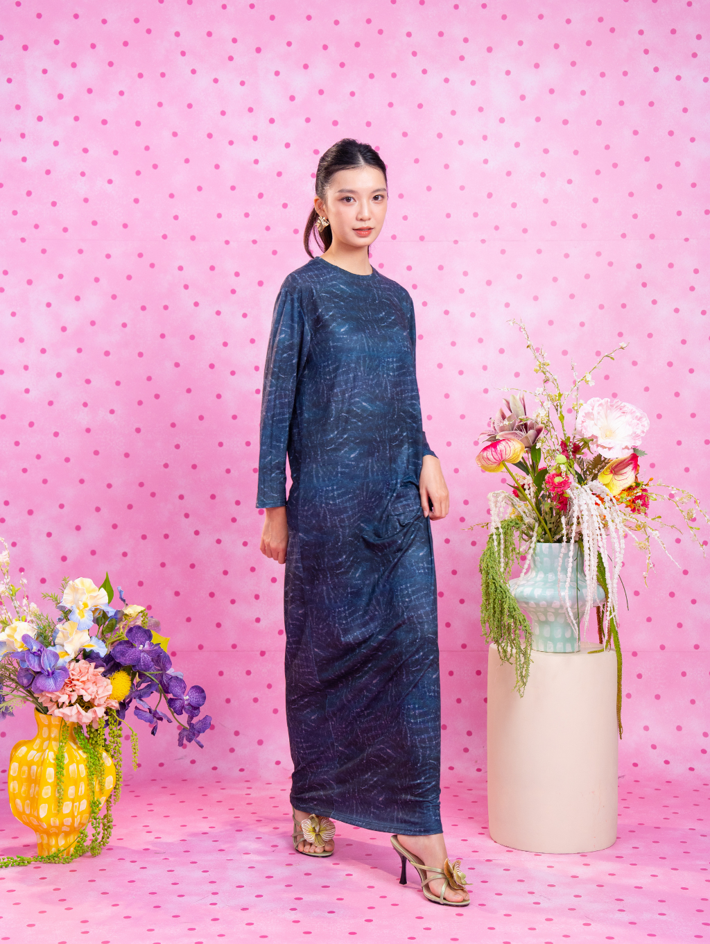 (DEFECT ITEM) Rumi Long Dress - Isla