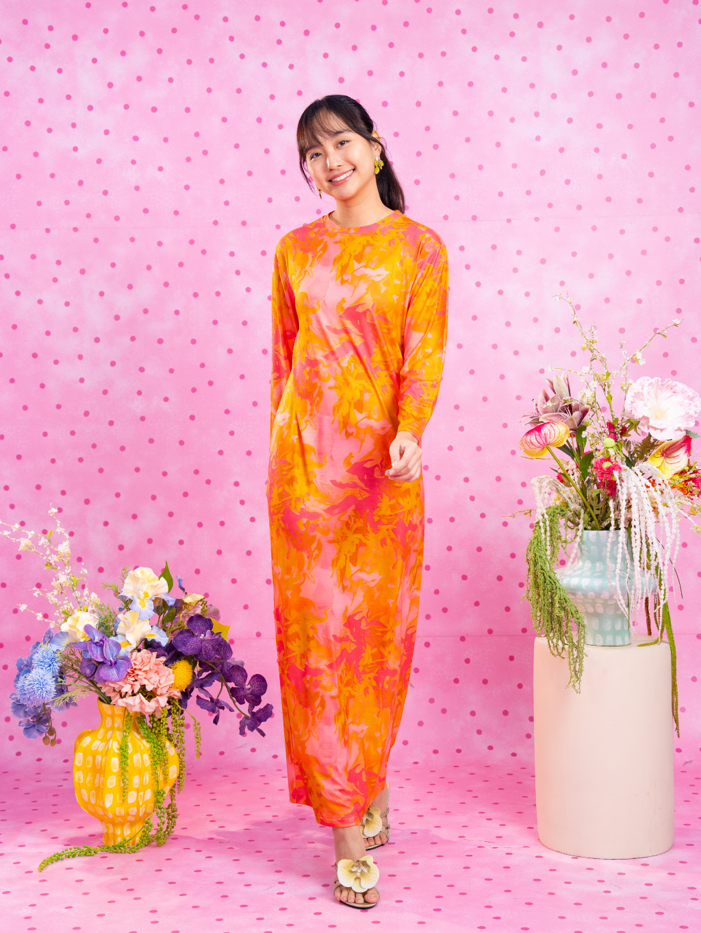 Rumi Long Dress - Helena
