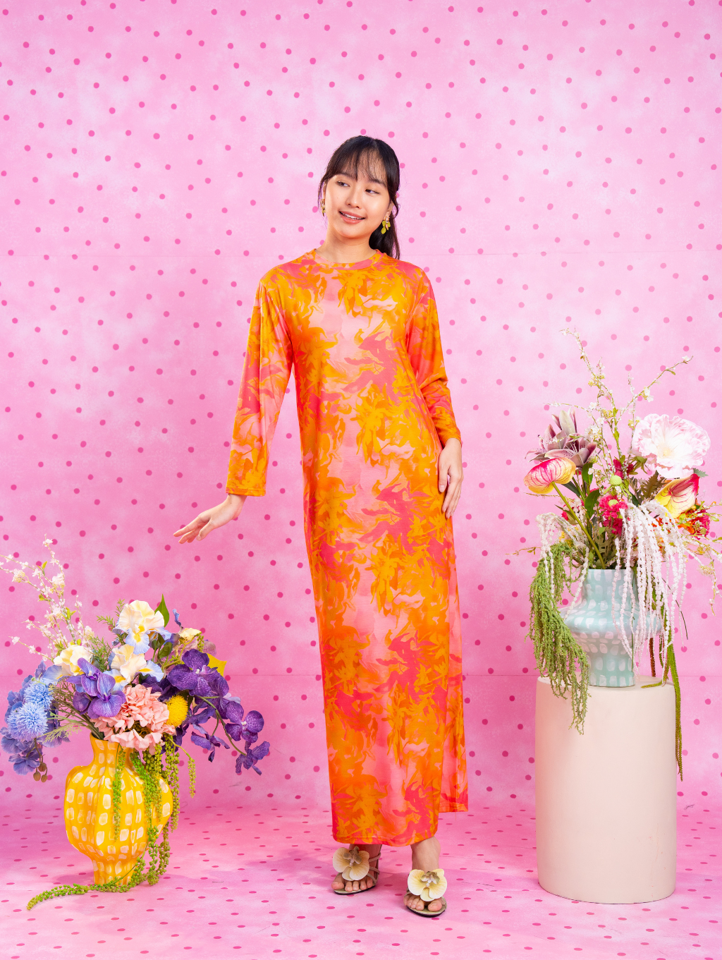 Rumi Long Dress - Helena