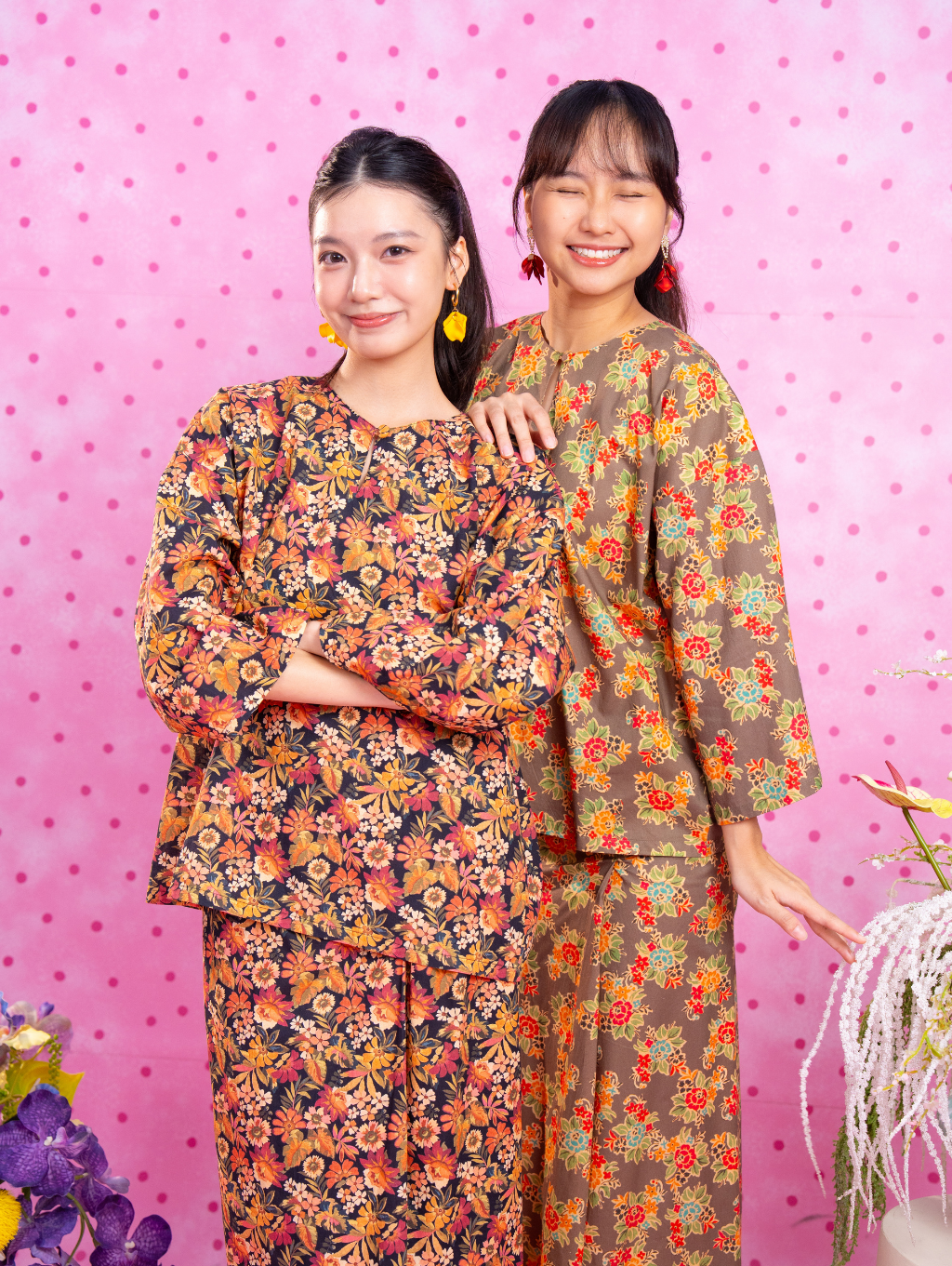 Tilly Oversized Kurung - Meadow