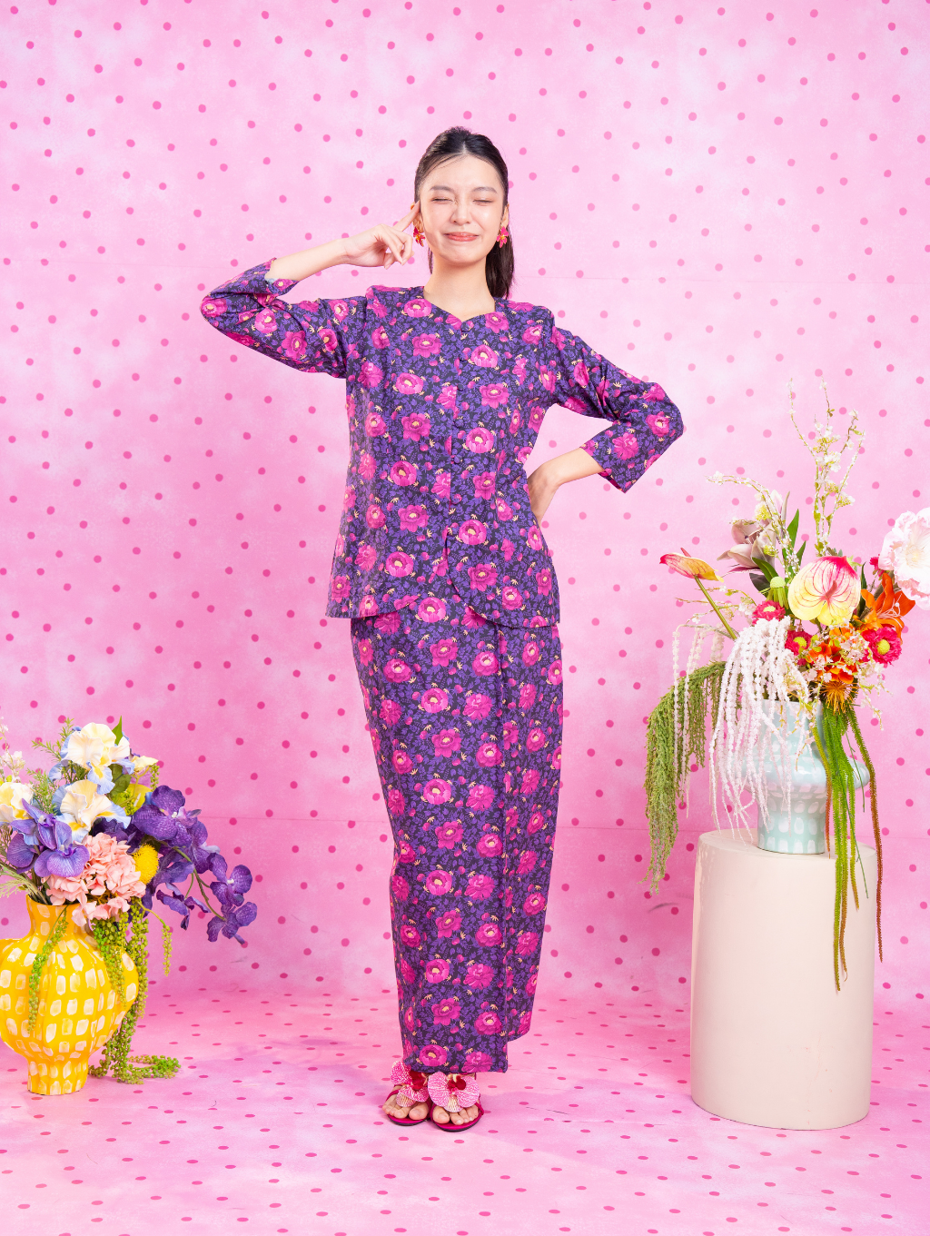 Nadi Kebaya - Aveline Purple
