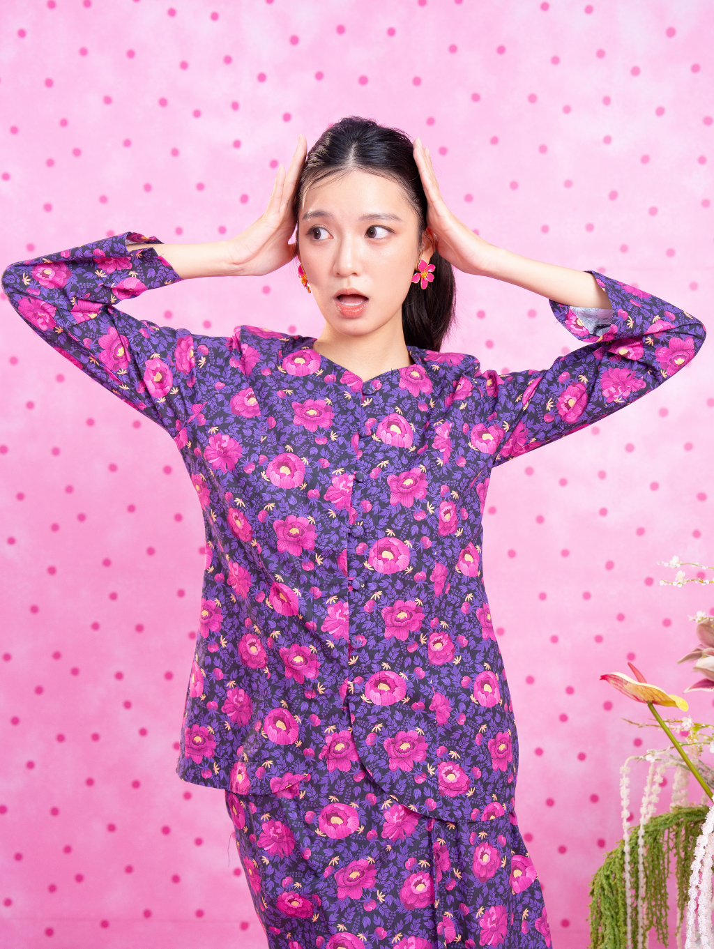 Nadi Kebaya - Aveline Purple