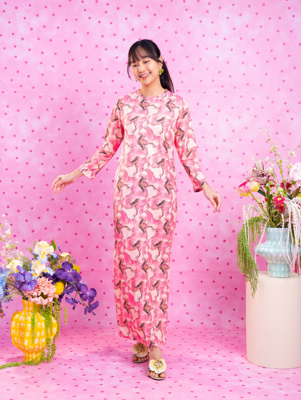 Rumi Long Dress - Elodie