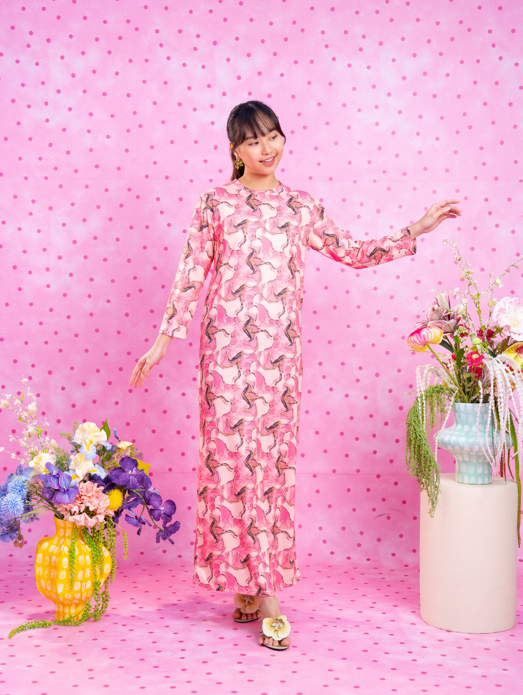 Rumi Long Dress - Elodie