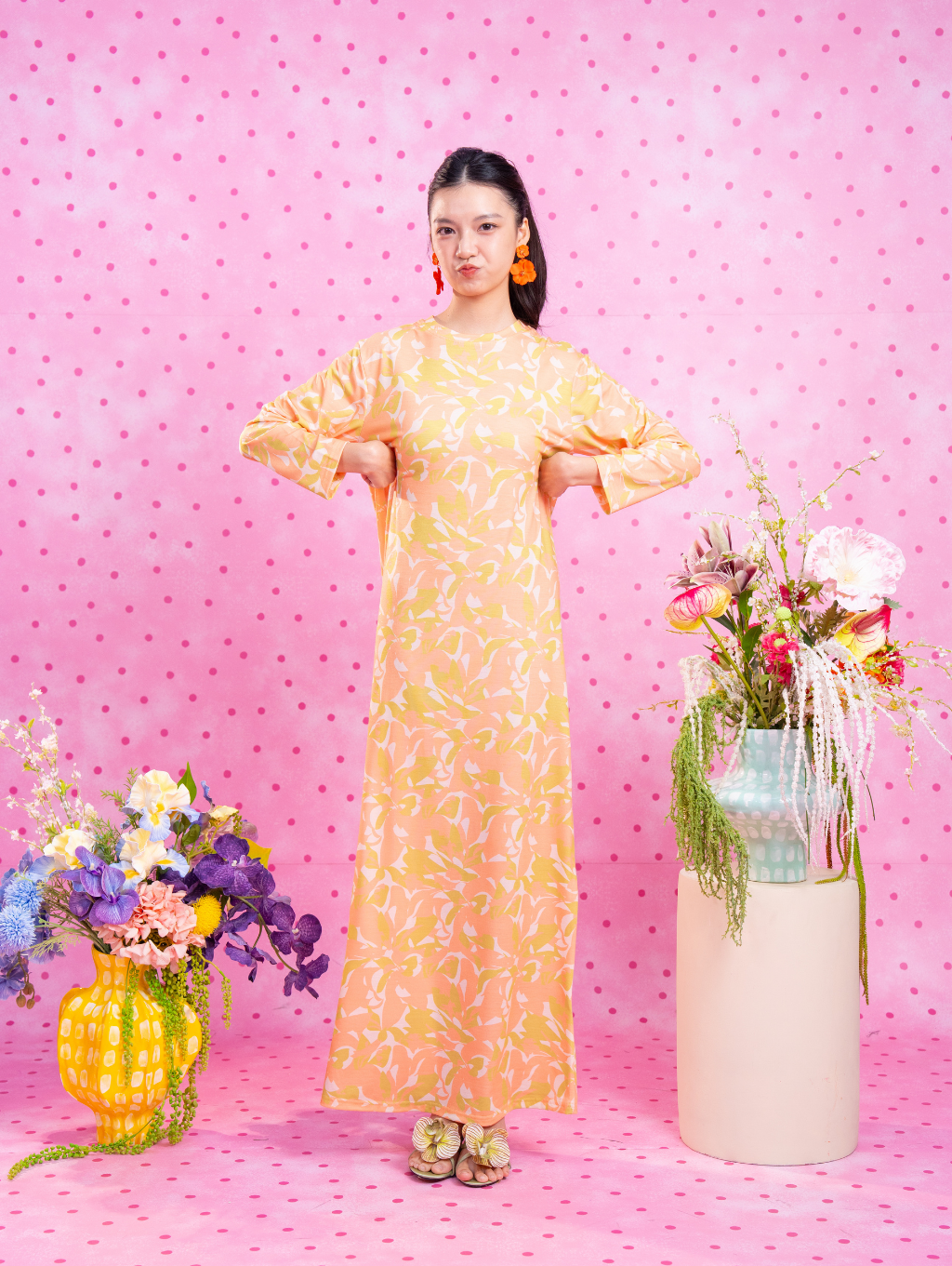 Rumi Long Dress - Brielle