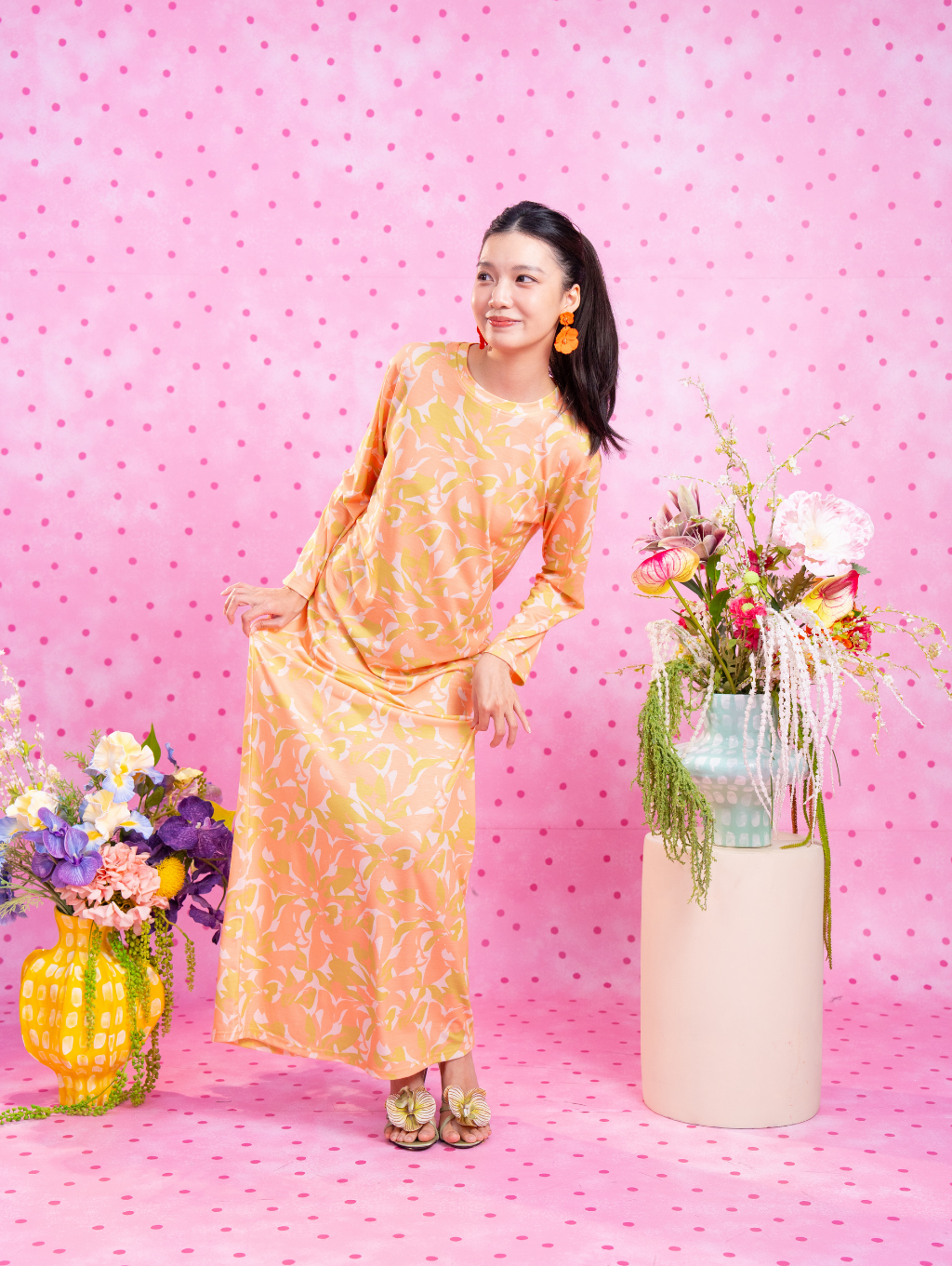 Rumi Long Dress - Brielle