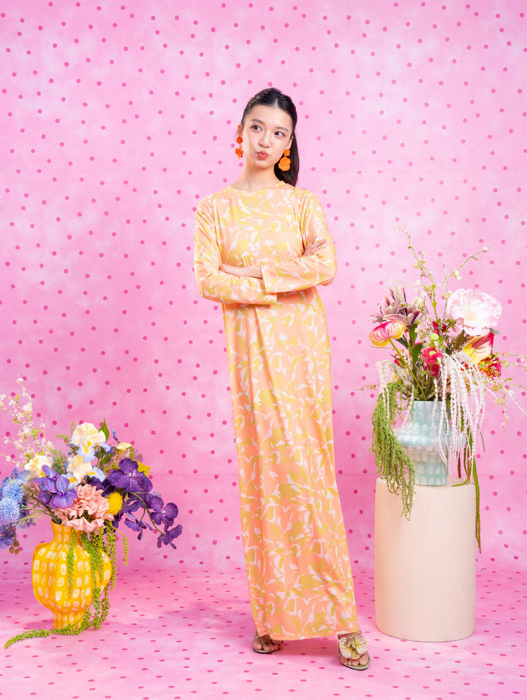 Rumi Long Dress - Brielle