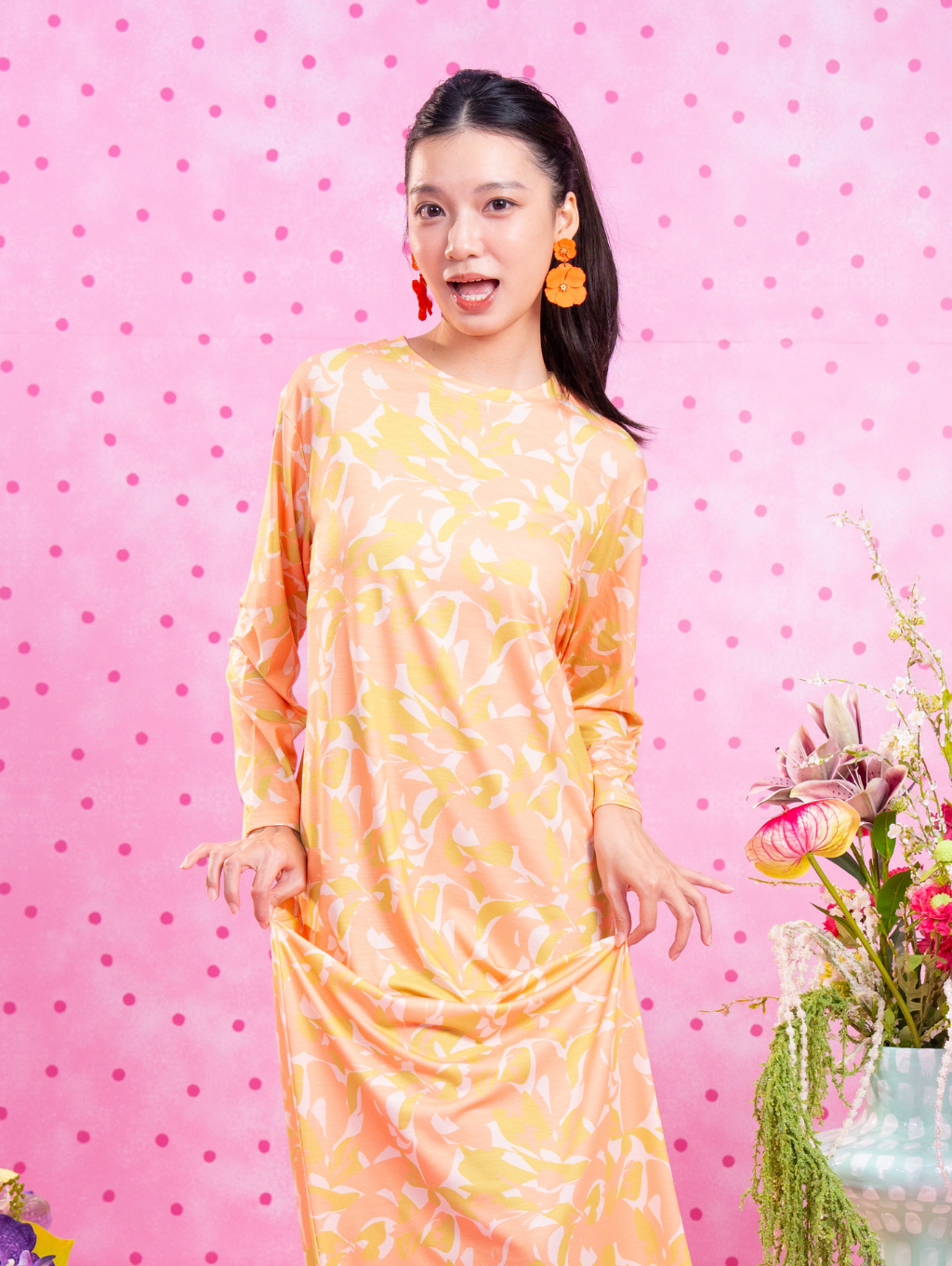 Rumi Long Dress - Brielle