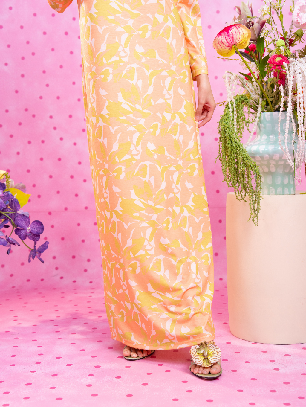 Rumi Long Dress - Brielle