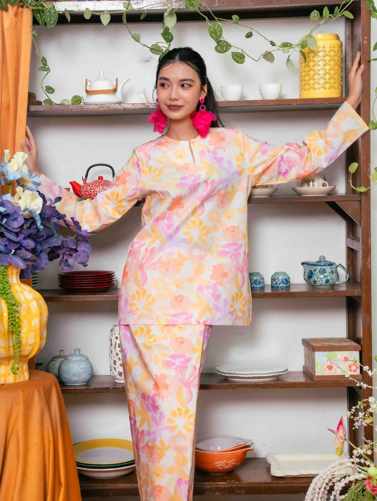 Calanthe Kurung in Pink