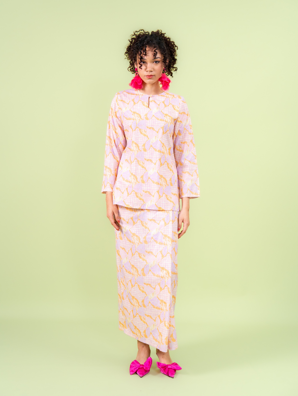 (DEFECT ITEM) Dewrose Kurung