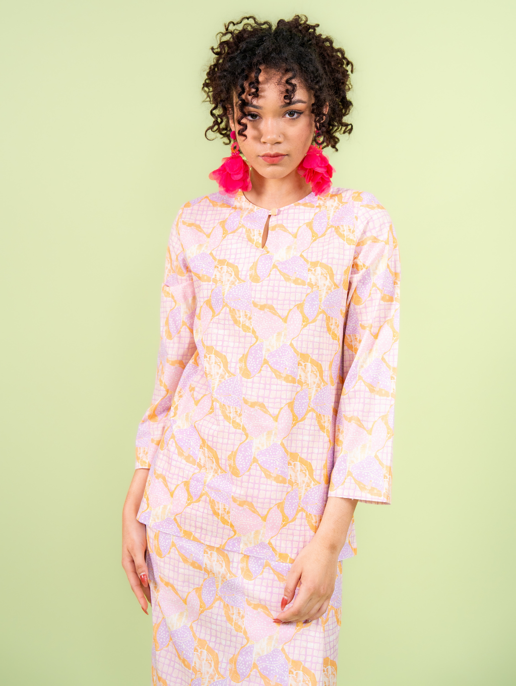 (DEFECT ITEM) Dewrose Kurung