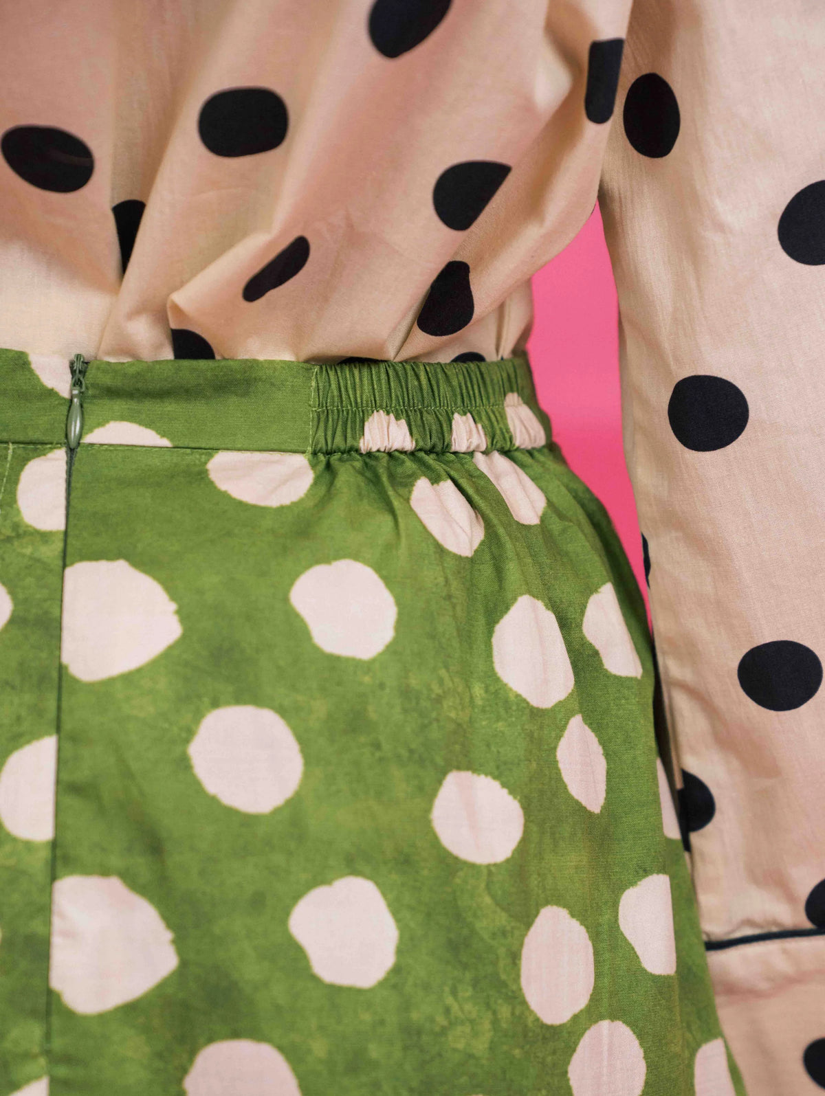 Juniper Maxi Skirt - Dottie Green