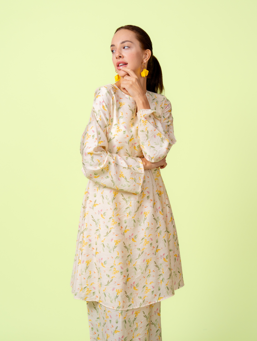 (DEFECT ITEM) Merdu Midi Kurung - Julie