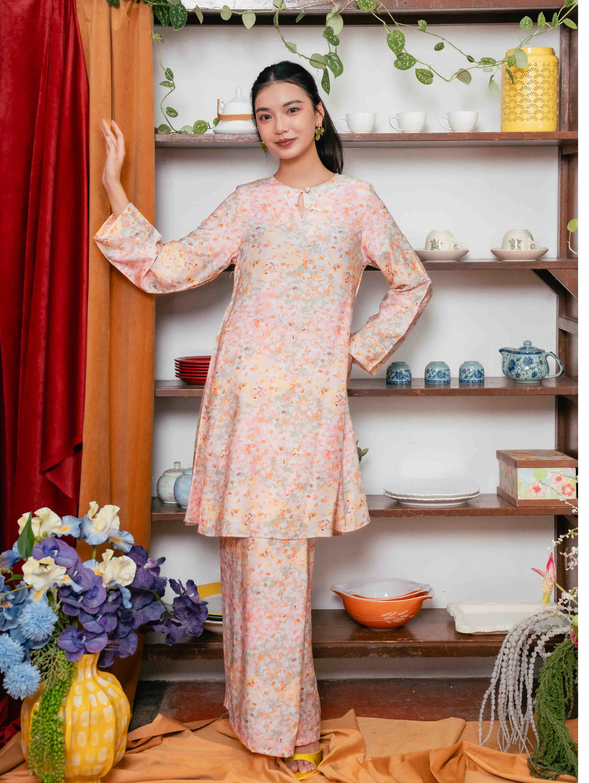 Merdu Midi Kurung - Yule Pink