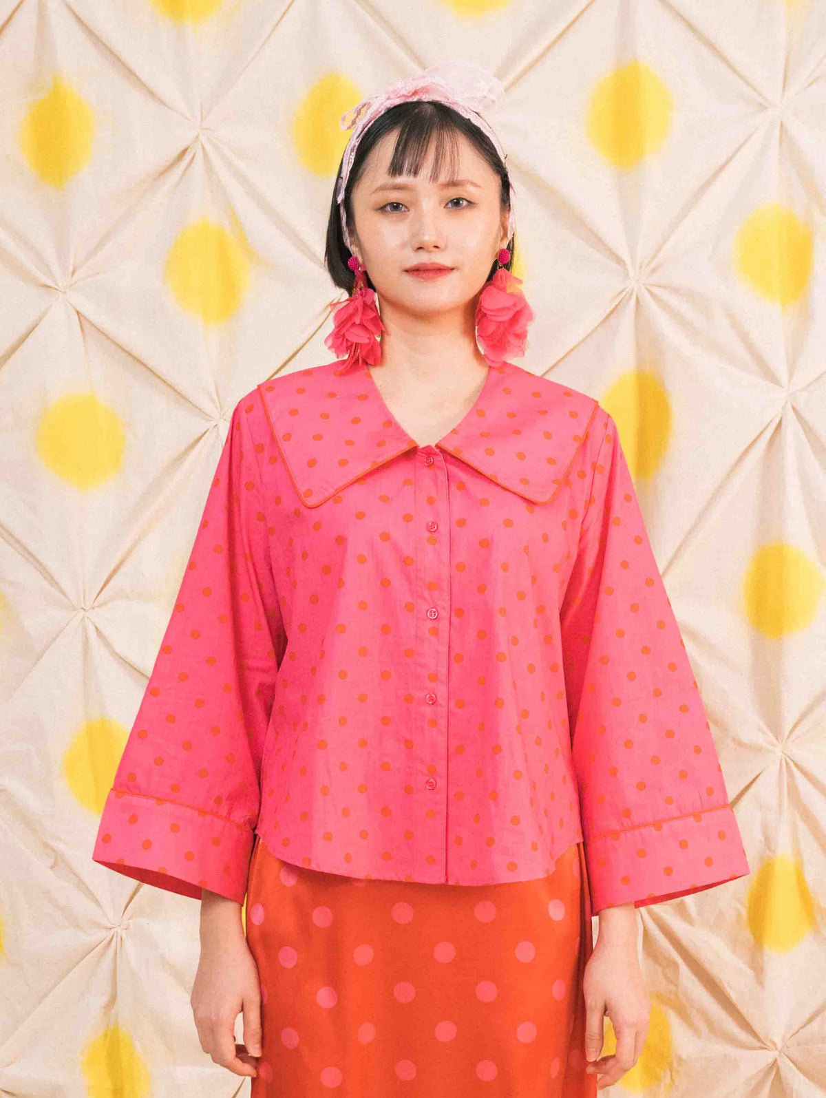 Poppy Top - Ponto Pink