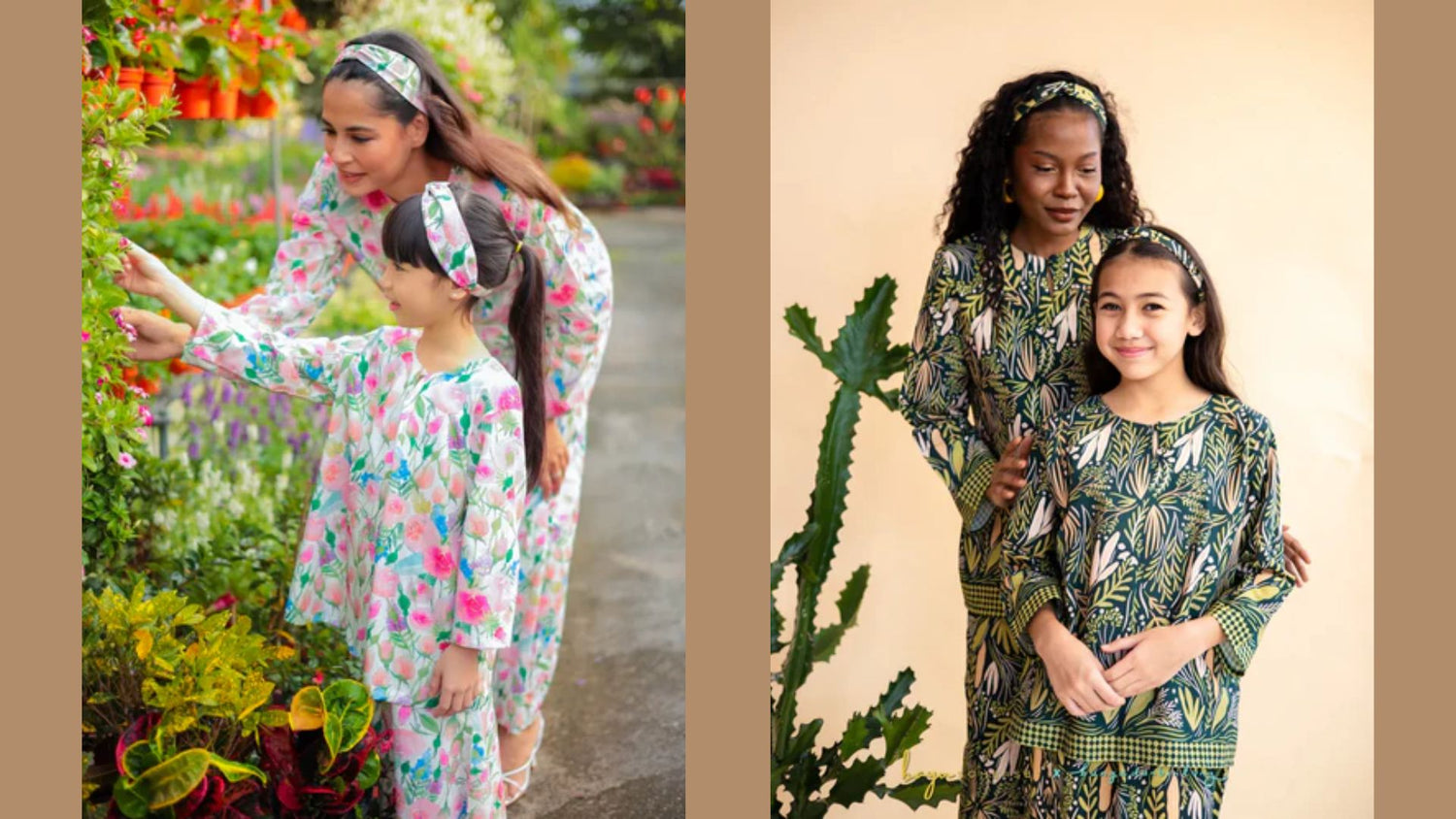 Top Baju Kurung For Mom And Daughter