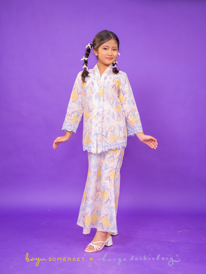 KIDS Kebaya - Murni Blue