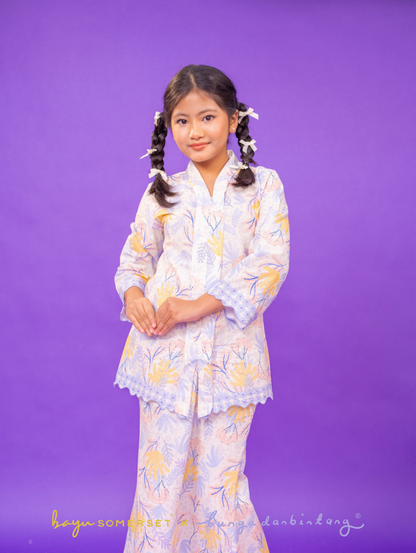 KIDS Kebaya - Murni Blue