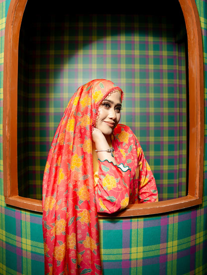 Fairy Shawl - Purnama Merah Jambu