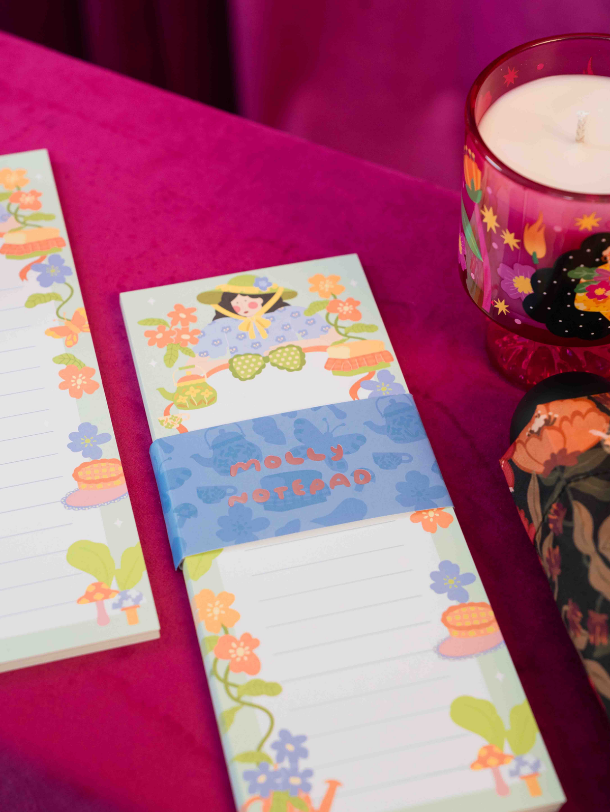 Somer Notepad - Blue