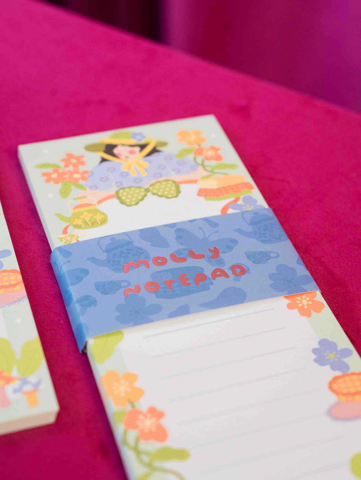 Somer Notepad - Blue